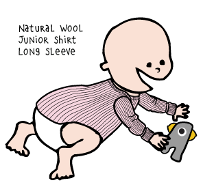 Wool Junior Shirt